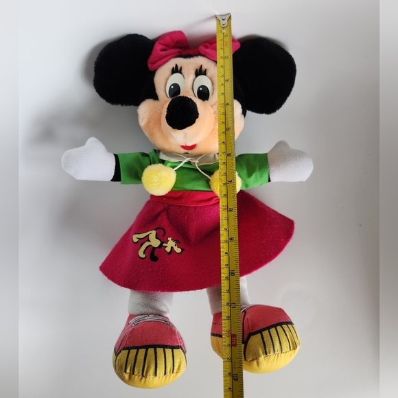 Vintage 1987 Disney Minnie Mouse 13" Plush Disneyland Walt Disney World Retired - Picture 5 of 6
